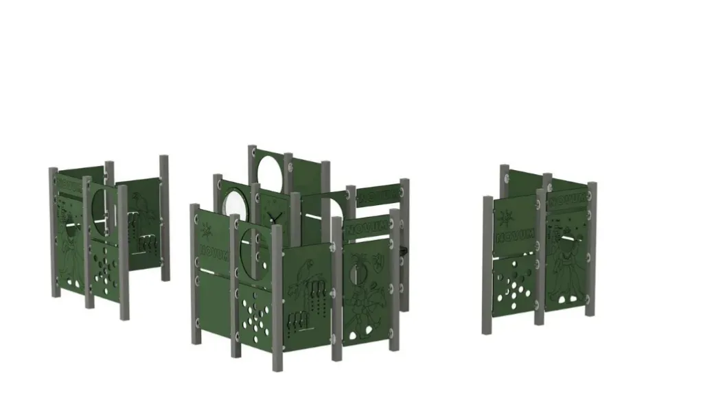 Quadro Simple Maze, in plastica riciclata