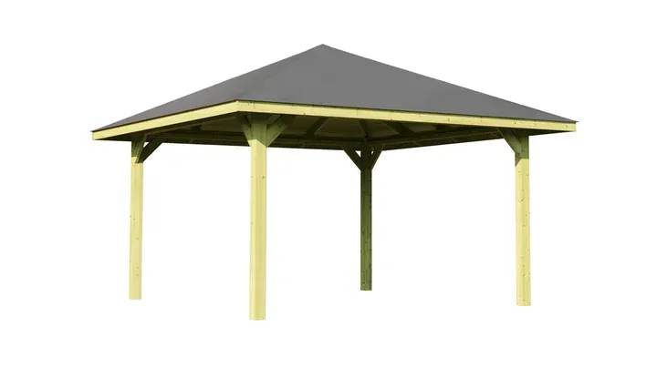 Gazebo Santorini cm. 433x433 con guaina bituminosa