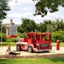 Camion dei pompieri in robinia