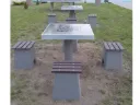 Tavolino Con Scacchiera