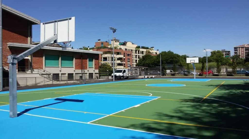 Pavimentazione sportiva acrilica