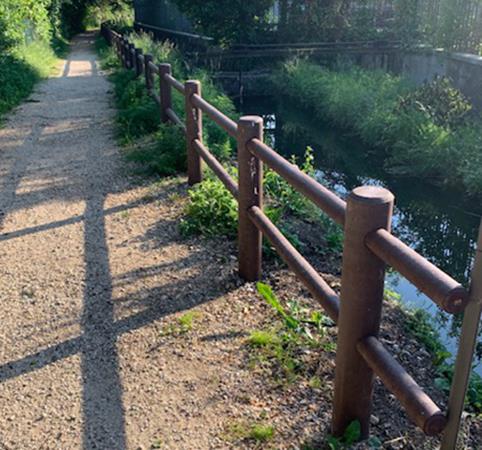 Recinzione Lambro in Plastica riciclata (Con 2 Correnti)