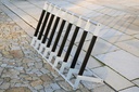 Portabiciclette PROBIKE 4 / acciaio zincato + vernici a polvere / acciaio inox / gomma