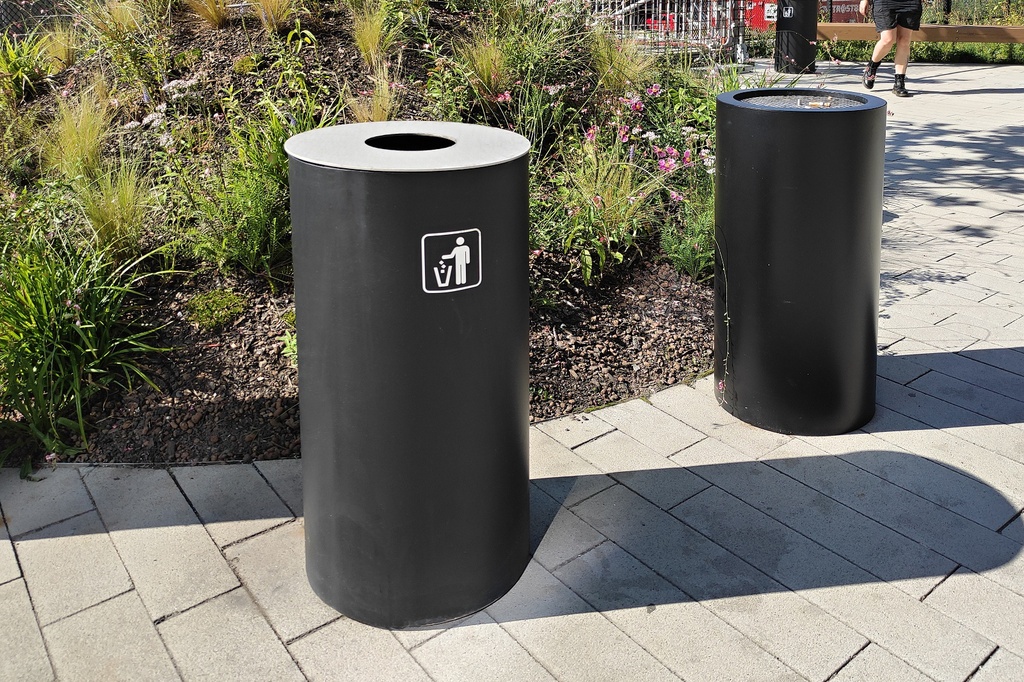 [KSA2b] Cestino SANT / acciaio zincato + verniciato a polvere