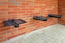 Seduta AILES / 460x400 mm /acciaio zincato + verniciato a polvere