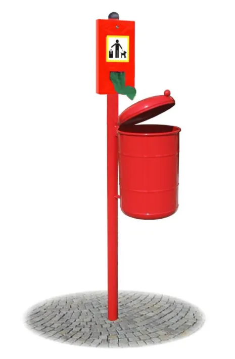 Cestino con Dispenser