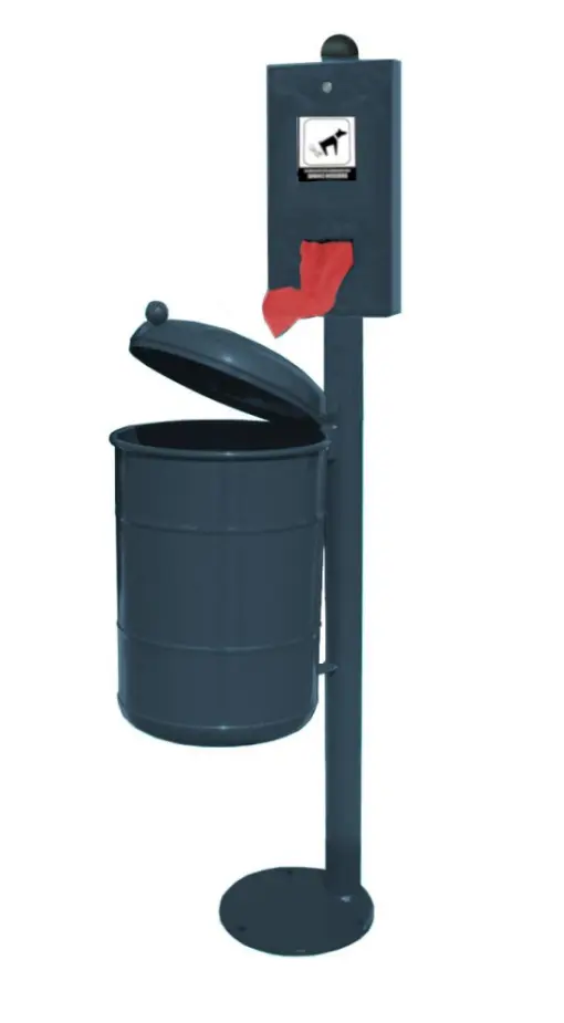 Cestino con Dispenser