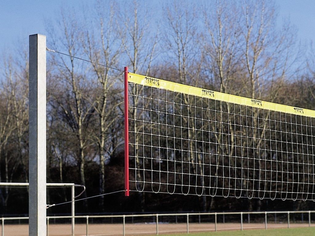 Impianto Pallavolo con Rete in acciaio