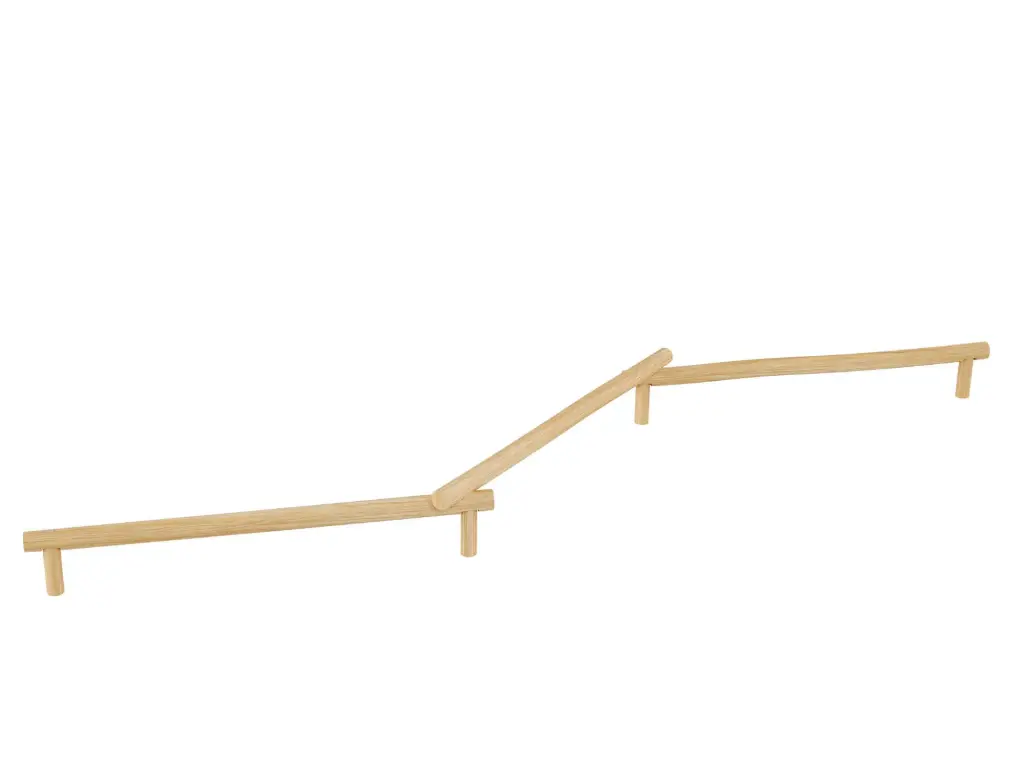 [6804] Trave di equilibrio triplo