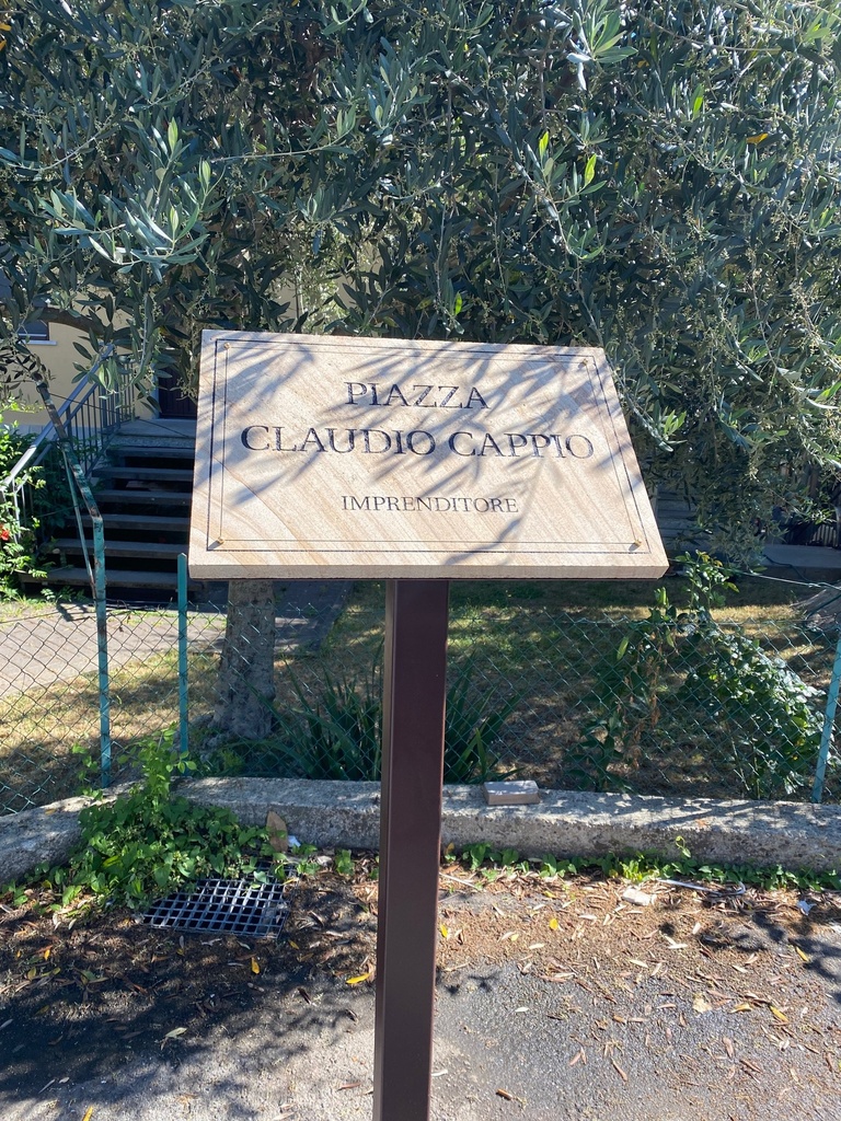 Cartello Info in corten