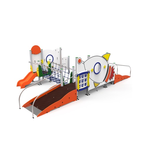 Big Rocket ELFOG001AL (con plinto in acciaio zincato a caldo)