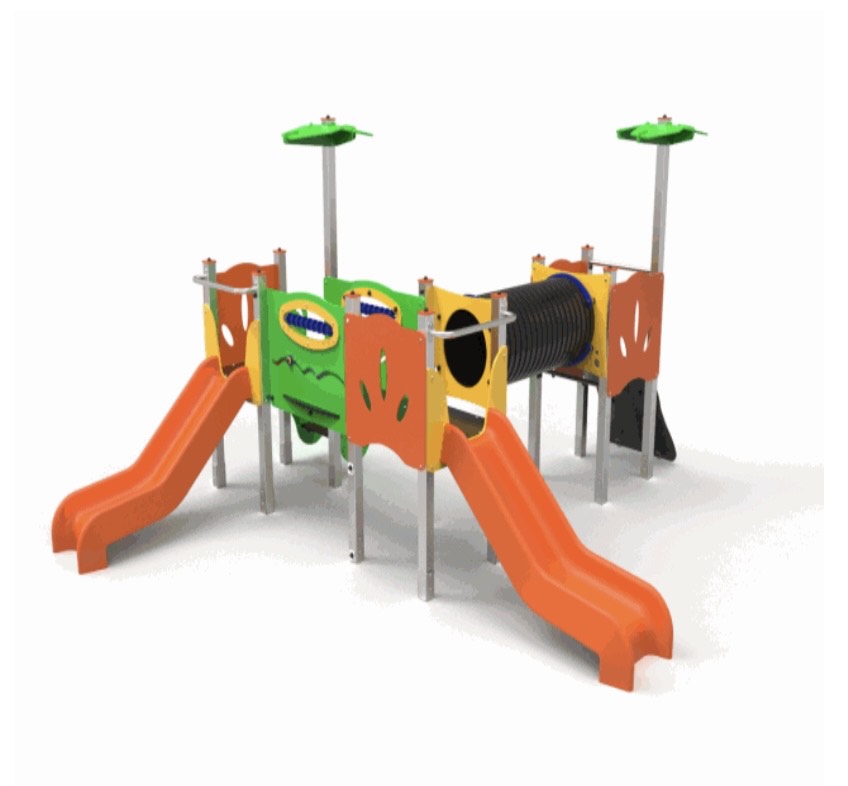 ELKID024 (Montanti in legno di pino mm. 90x90)