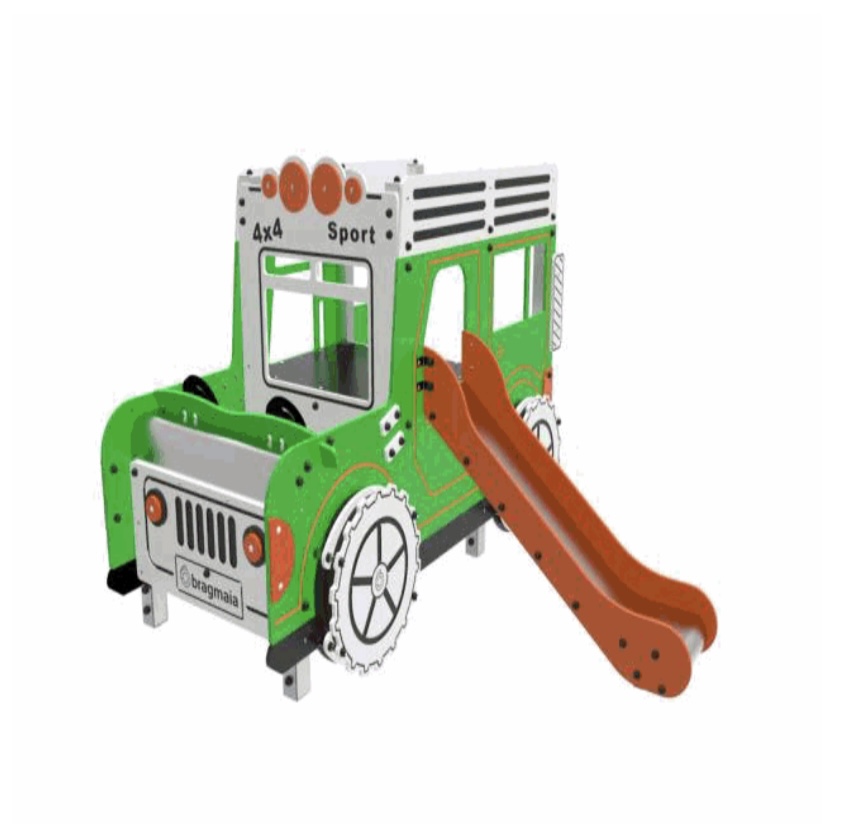 Jeep (con plinto in acciaio zincato a caldo)