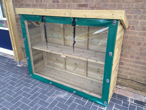 Armadio contenitore 2 ripiani