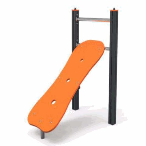 Panca per addominali (Montanti in Alluminio 90x90x2,5mm in lega 6063 riciclabile al 100%.)