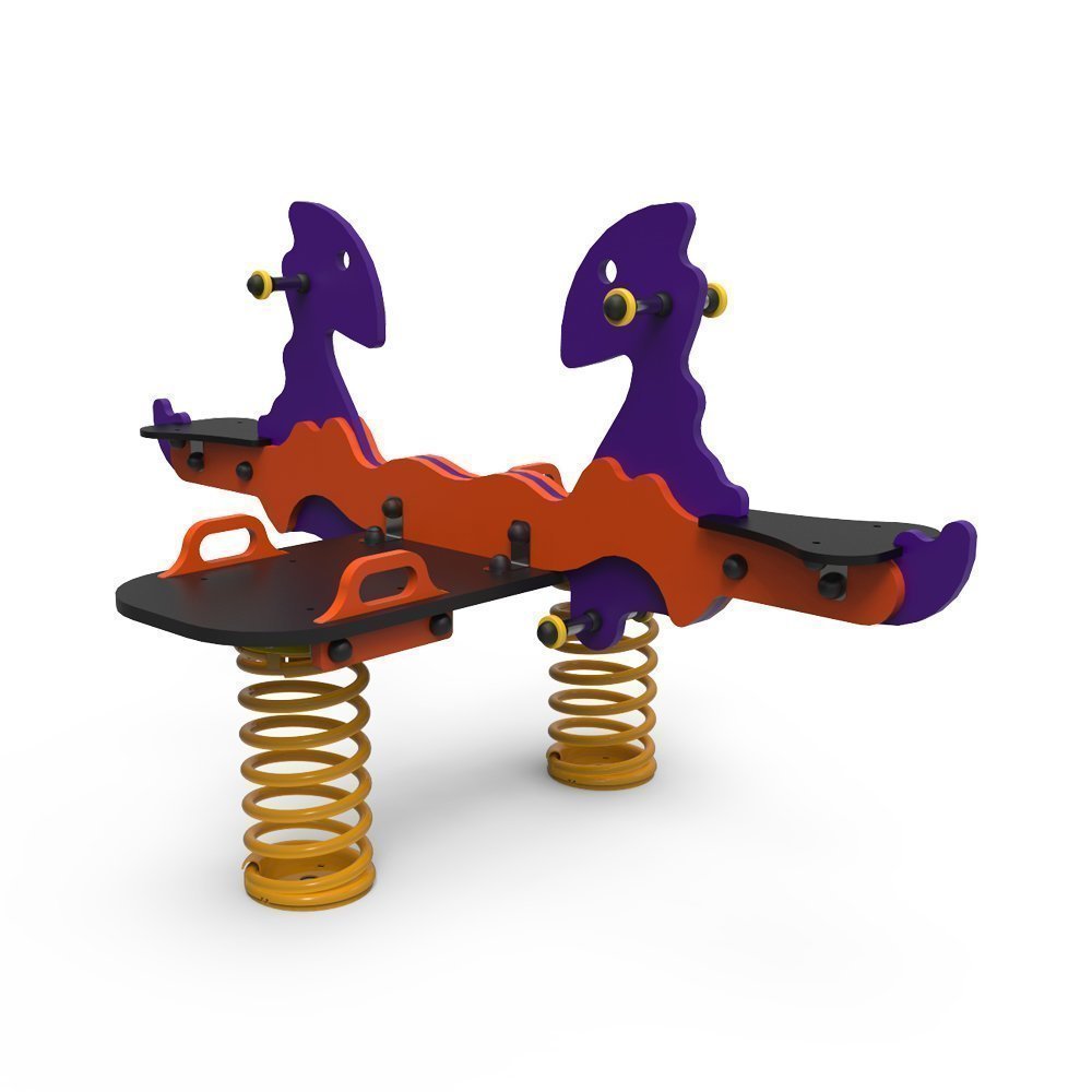 [ELMOL012] Bilico Dinosauro a 4 posti 