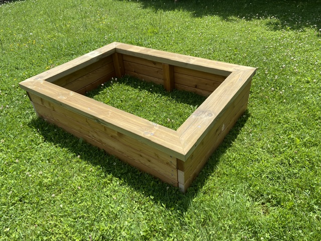 Sabbiera in legno (cm. 200x200)