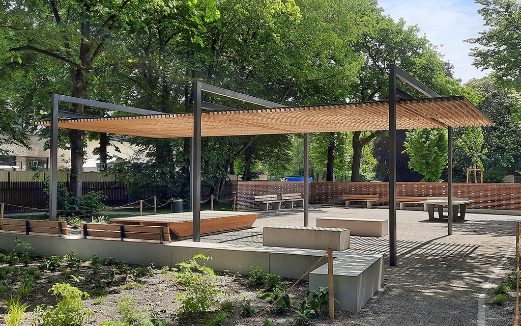 Pergolato Albatros 4x4 (Zincato, cm. 300x300x240)