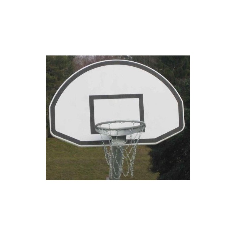 Tabellone Basket in acciaioi Mod. Americano per esterno