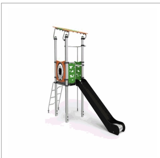 Composizione multigioco Eluni001 (con palo interrato su cls)