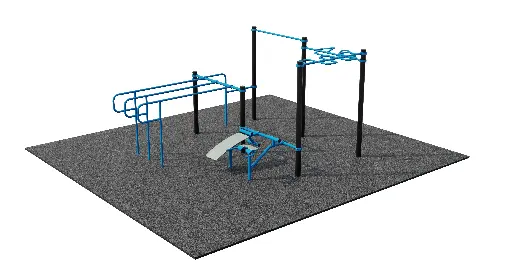 [LARGE] Fitness park Blu-Large