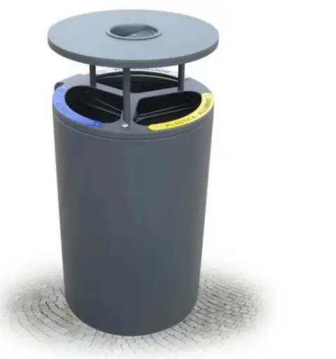Cestone raccolta differenziata Deluxe