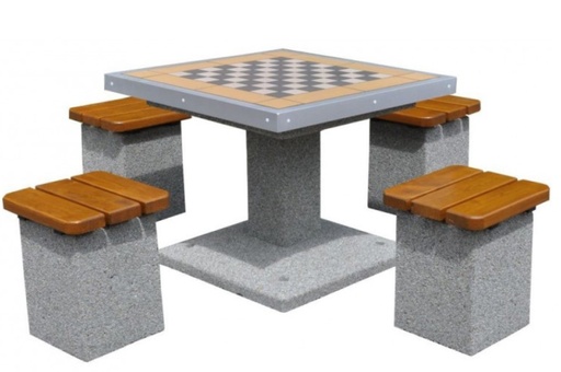 Tavolo Picnic con scacchiera