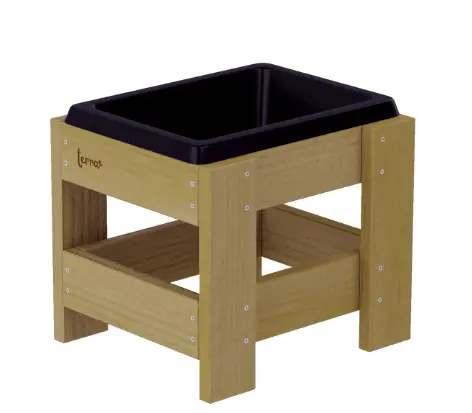 [58404] Terra Planter con contenitore medio
