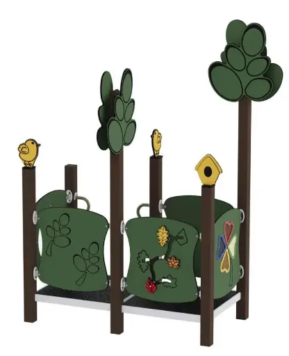[121144RC] Queco Set 44 in plastica riciclata