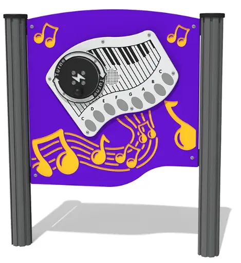 [FIPTPIANORG6] Pannello musicale pianoforte 