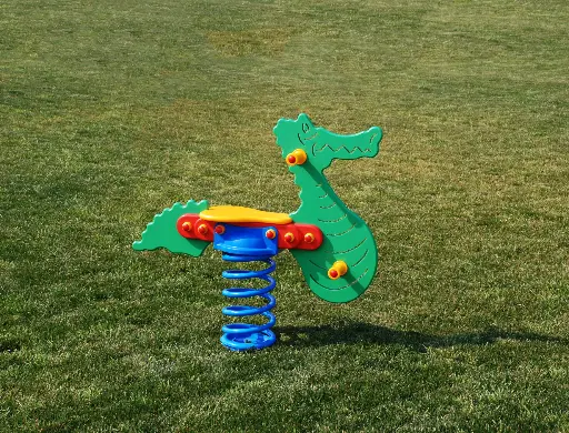 [602] Gioco a molla coccodrillo