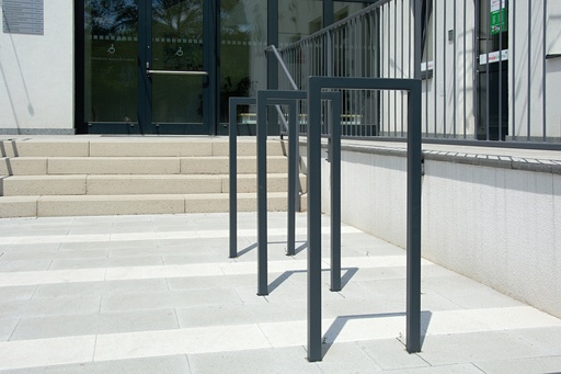 [SKT3b] Portabiciclette TOMI 400 mm /  acciaio zincato + vernici a polvere