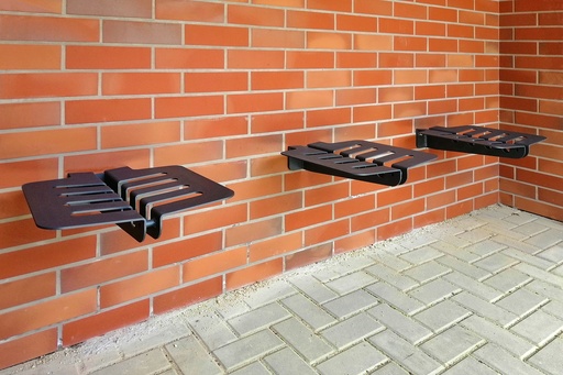 [LAI1b] Seduta AILES / 460x400 mm /acciaio zincato + verniciato a polvere