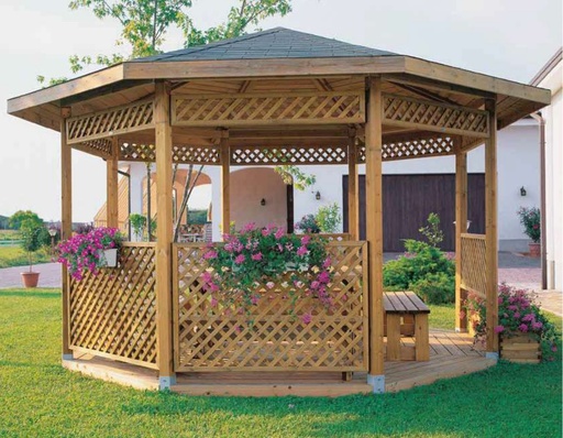 Gazebo Ottagonale Rodi