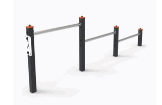 Tre Barre orizzontali Push Up- BCM003-Y