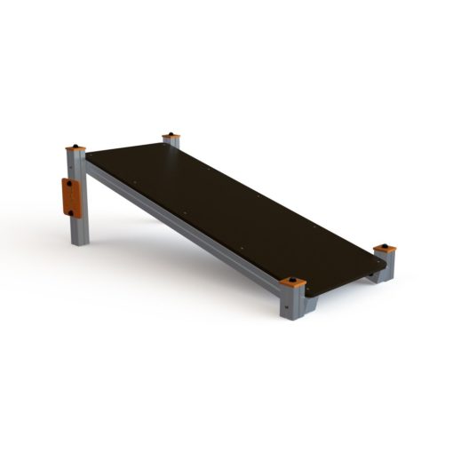 [BCM017MT-Y] Trampolino in alluminio