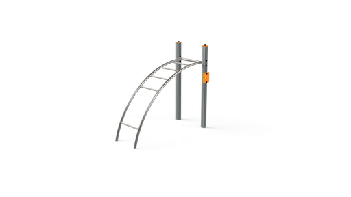 [BCM023MT-Y] Scala Curva  in alluminio