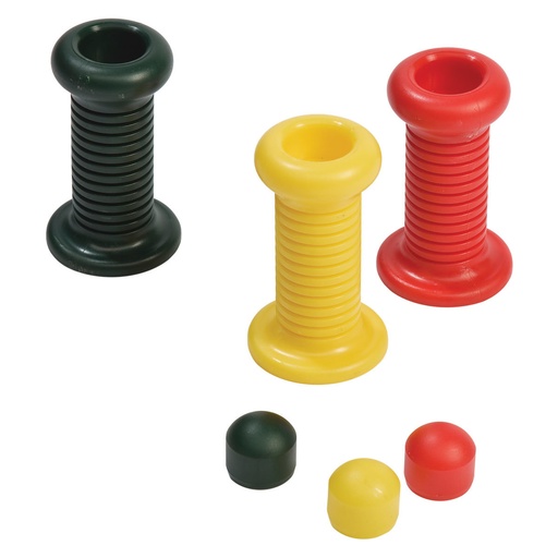Maniglia pedivella per gioco a molla