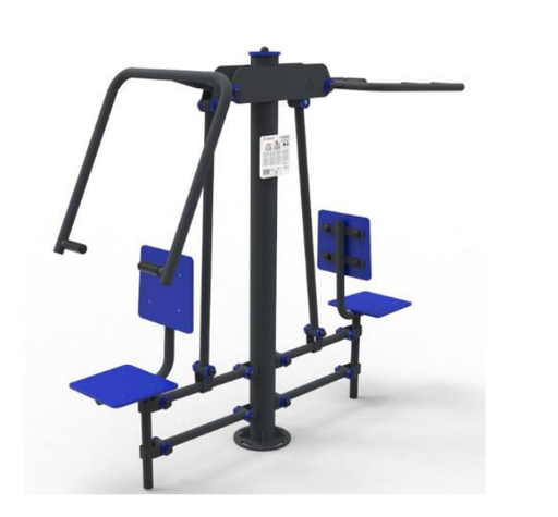 [G2601/2] Composizione Chest press + Chest press in alto