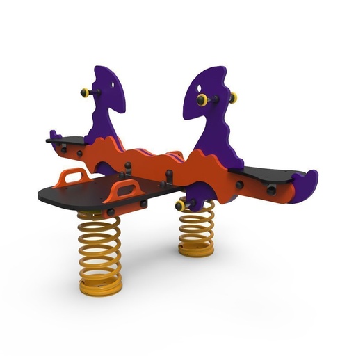 [ELMOL012] Bilico Dinosauro a 4 posti 