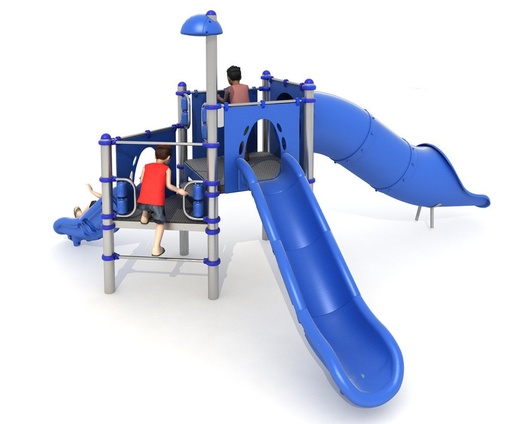 [ECO-JUNIOR 6121] Torre con scivoli ECO-JUNIOR 6121